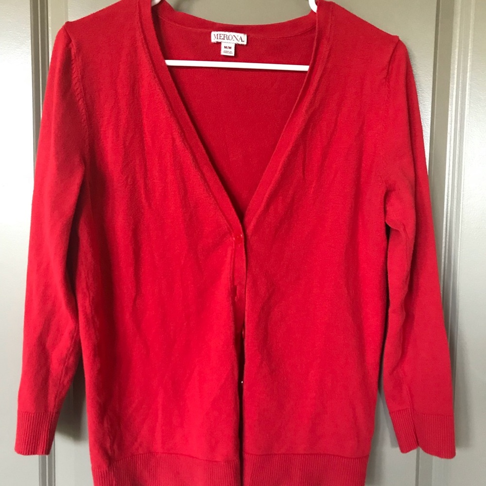 Red Cardigan